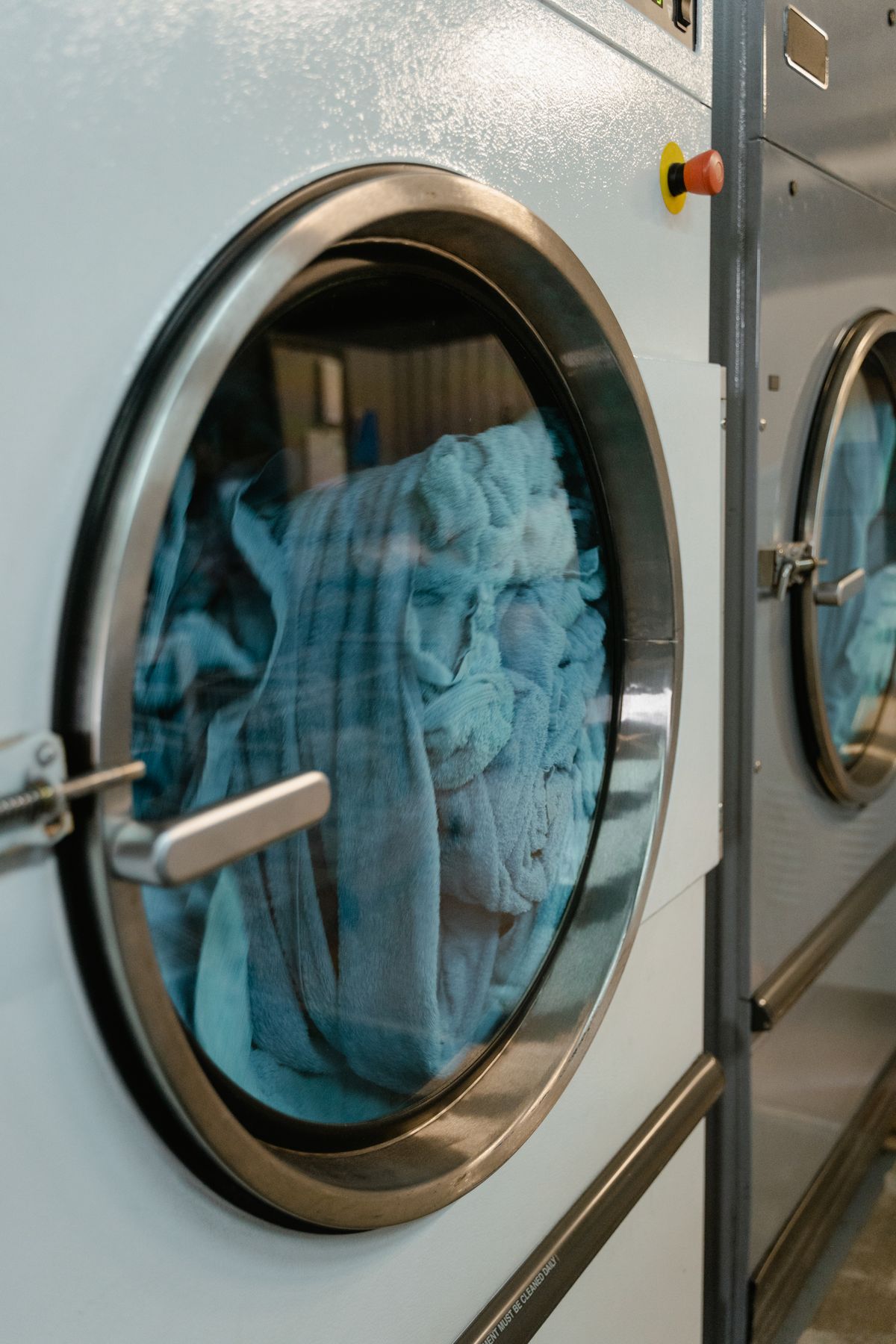 Fresh towels ready after a wash